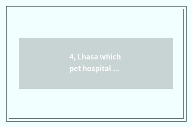 4, Lhasa which pet hospital is best? Lhasa which pet hospital is best?