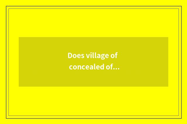 Does village of concealed of cloud of course of nautical king warm blood court f