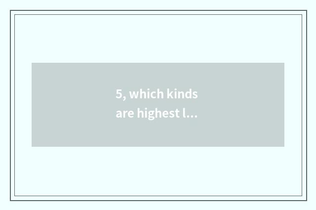 5, which kinds are highest like element in digital camera?