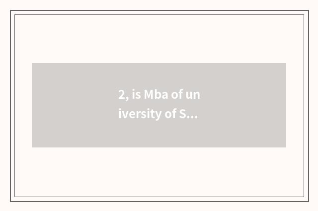 2, is Mba of university of Shanghai finance and economics tuitional 2020?