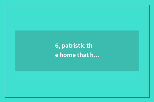 6, patristic the home that how 2 game enter Luosatuo?