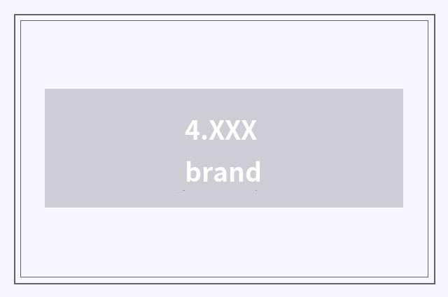 4.XXX brand