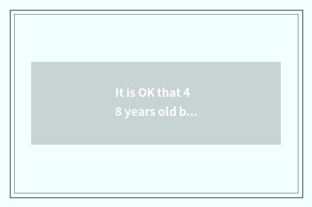 It is OK that 48 years old begin fitness reducing weight?