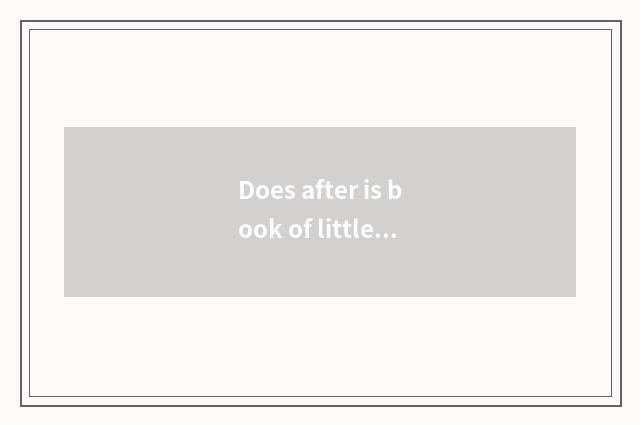 Does after is book of little common sense read, the life feel?