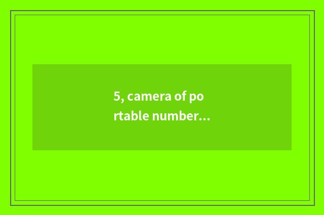 5, camera of portable number of XVario of LEICA Lai card how?