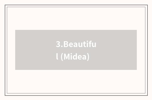 3.Beautiful (Midea)