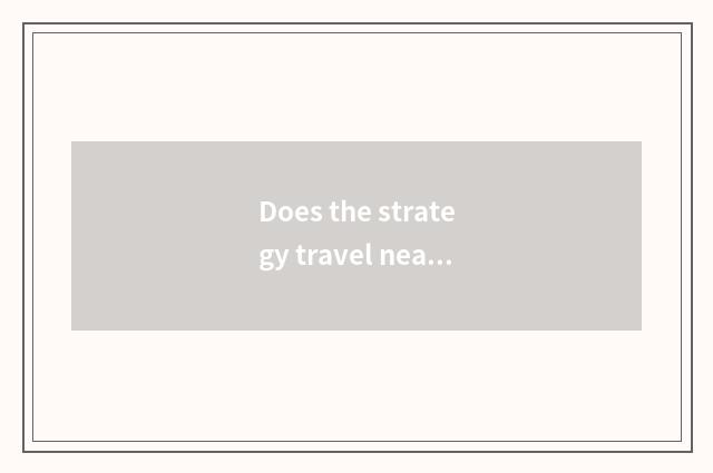Does the strategy travel near Changsha airport?
