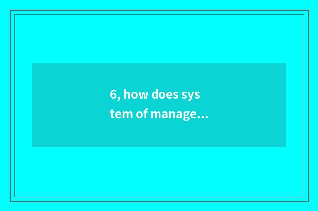 6, how does system of management of drive cate meal delete table?
