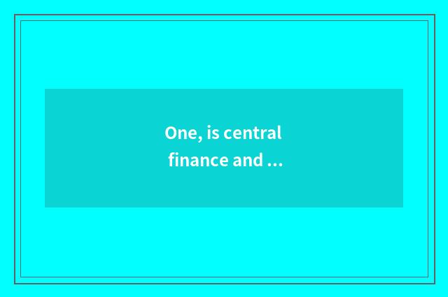 One, is central finance and economics 985?