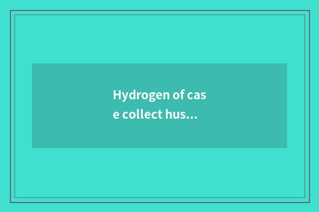 Hydrogen of case collect husband can is the car the oldest speed?