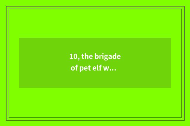 10, the brigade of pet elf world 2.7 how to change spirit?