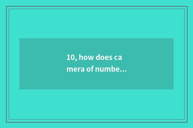 10, how does camera of number of I70 of SamSung blue air switch on the mobile ph