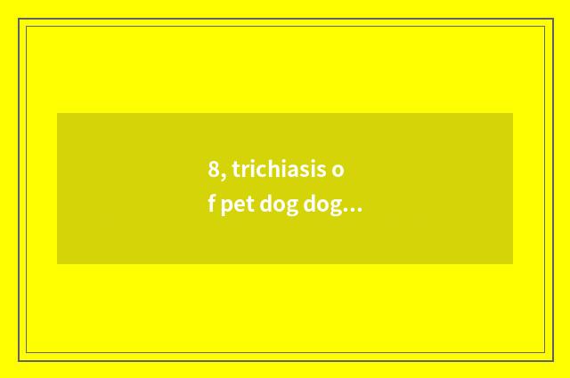 8, trichiasis of pet dog dog?