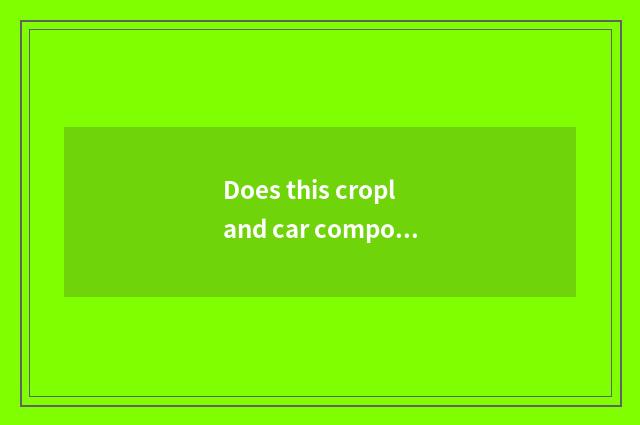 Does this cropland car component make limited company introduction?