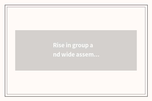 Rise in group and wide assemble a car which good?