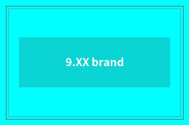 9.XX brand