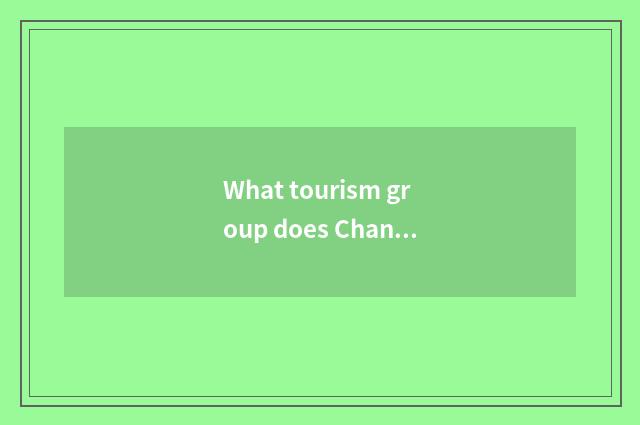 What tourism group does Changchun travel agent have now?