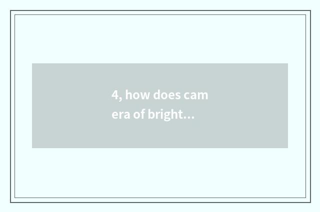 4, how does camera of bright base code change English into Chinese?