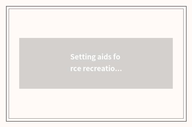 Setting aids force recreation to encircle a success: The recreation that uncover