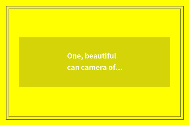 One, beautiful can camera of number of PowerShot A710 IS how?