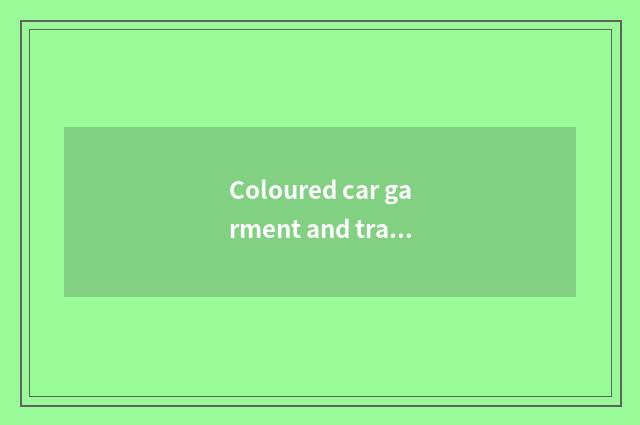 Coloured car garment and transparent car garment which expensive?