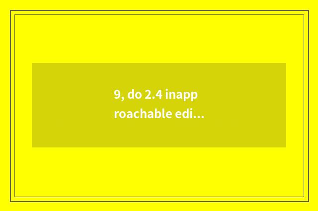 9, do 2.4 inapproachable edition go to demon region how does dreamland go out?