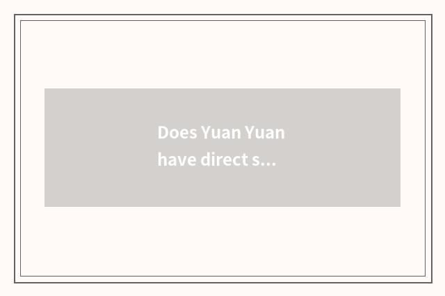 Does Yuan Yuan have direct seeding of oxygen setting-up exercise how?