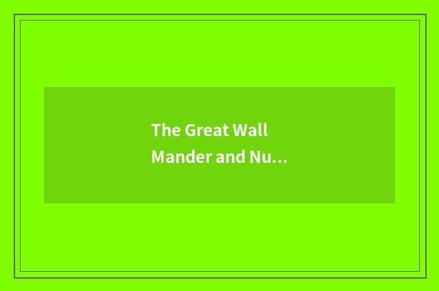 The Great Wall Mander and Nuo rich which good?
