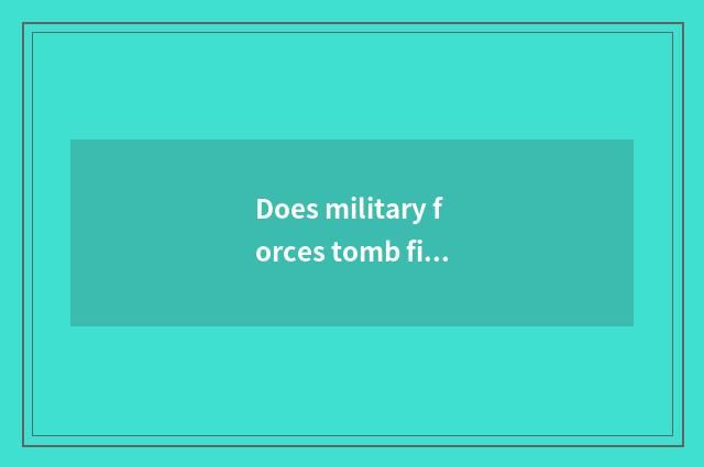 Does military forces tomb figure explain technological process?
