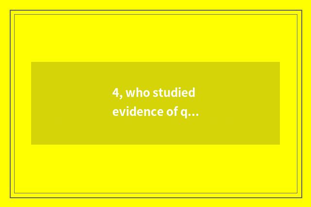4, who studied evidence of qualification of mental health teacher?