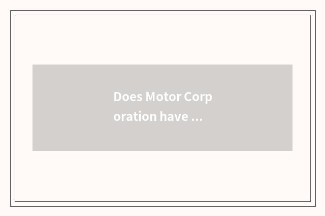 Does Motor Corporation have east wind Motor Corporation and divine dragon after 