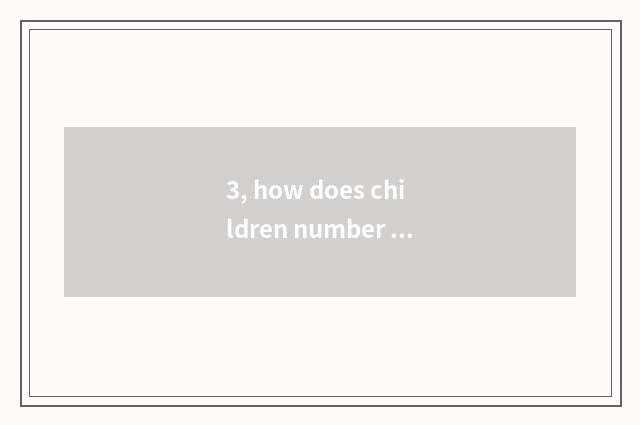 3, how does children number camera charge?