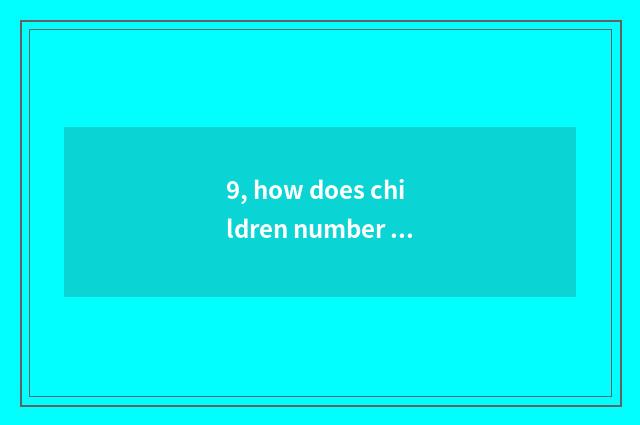 9, how does children number camera hang a rope?