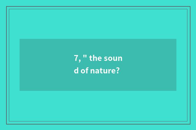 7, 