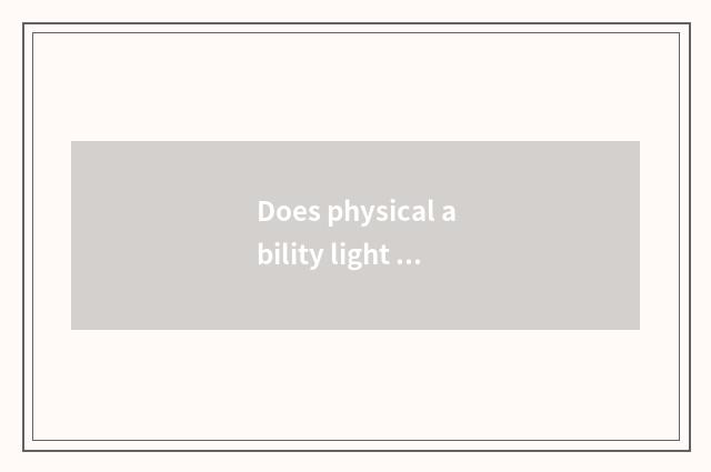 Does physical ability light fat and the distinction that oxygen lights fat?