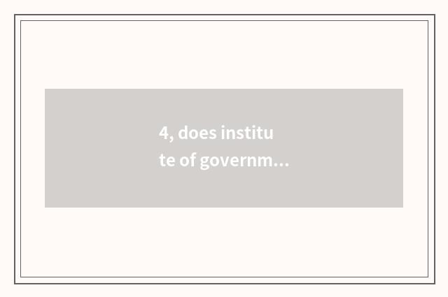 4, does institute of government office of season of college of southwest finance