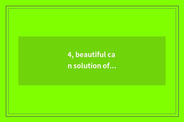 4, beautiful can solution of G1x parameter detailed?