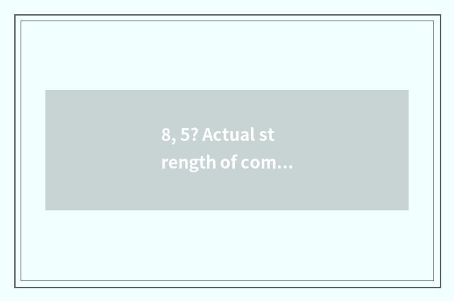 8, 5? Actual strength of company of Hangzhou acme finance and economics how?