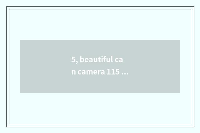 5, beautiful can camera 115 how to switch on the mobile phone?