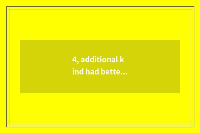 4, additional kind had better pet raise pop chart?