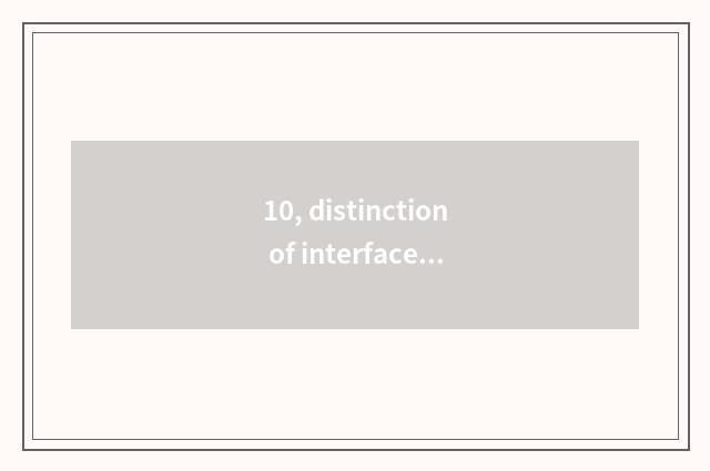 10, distinction of interface of Hdmi interface Dp?