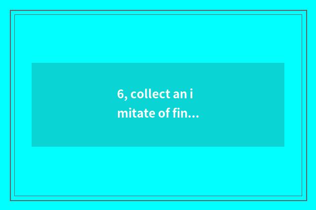 6, collect an imitate of finance and economics to trade how is sheet examined?