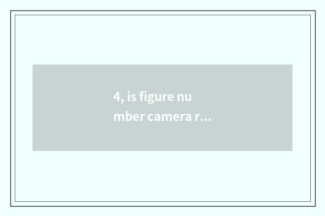 4, is figure number camera recommended?