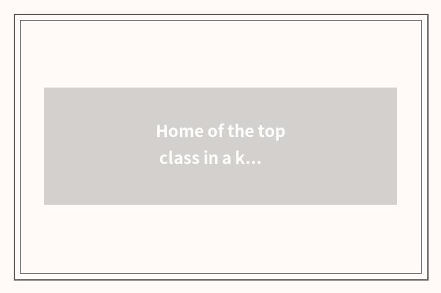 Home of the top class in a kindergarten in all Yo content?