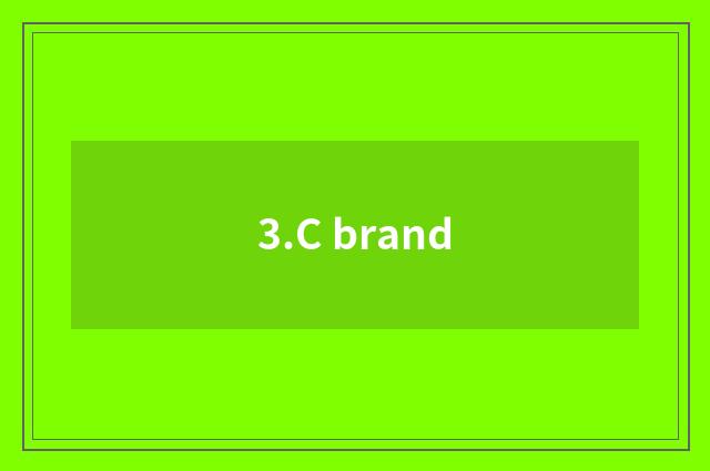 3.C brand