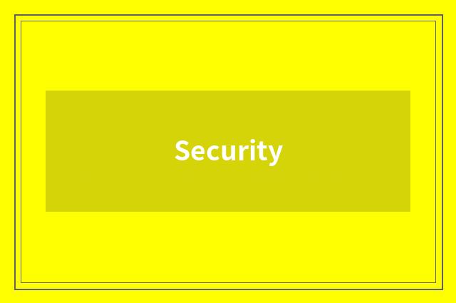 Security