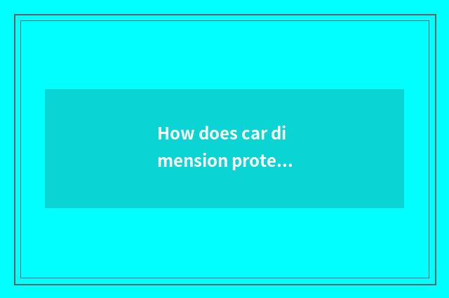 How does car dimension protect a record to delete?