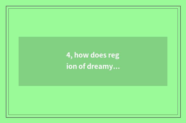 4, how does region of dreamy celestial being change game name?