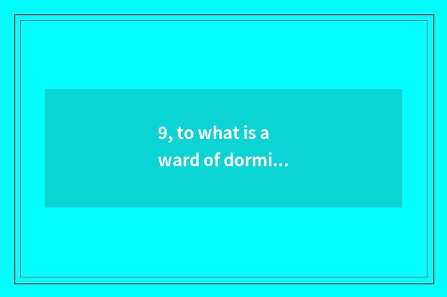 9, to what is award of dormitory Cultural Festival good?