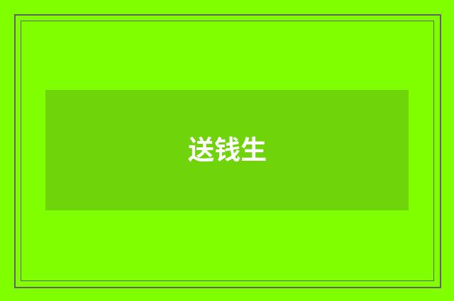 送钱生